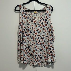 C&C Red & Blue Stars Tank